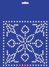 Crystal Style Quilt Block Stencil